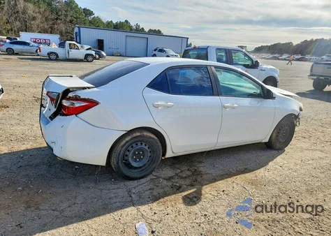 2014 Toyota Corolla L из США, поврежденный, VIN 2T1BURHEXEC066246
